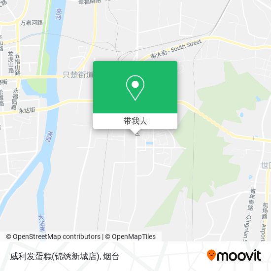 威利发蛋糕(锦绣新城店)地图