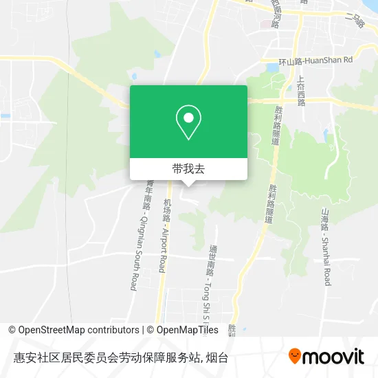 惠安社区居民委员会劳动保障服务站地图