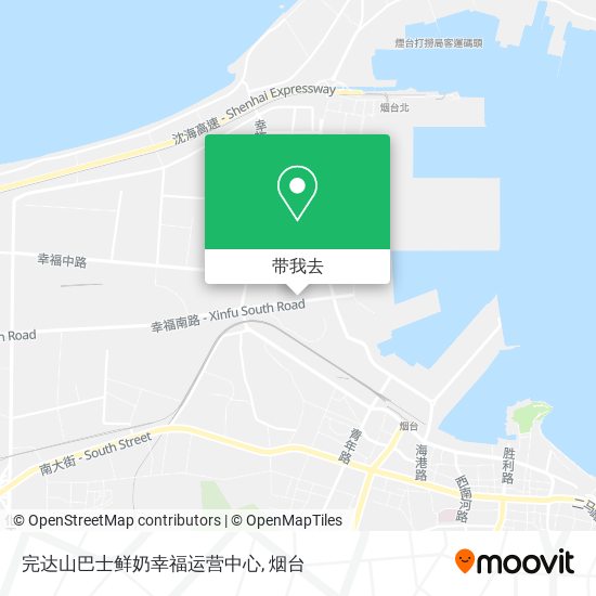 完达山巴士鲜奶幸福运营中心地图