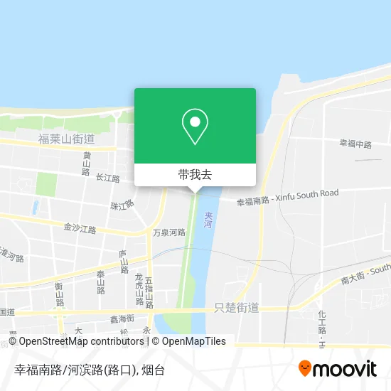 幸福南路/河滨路(路口)地图