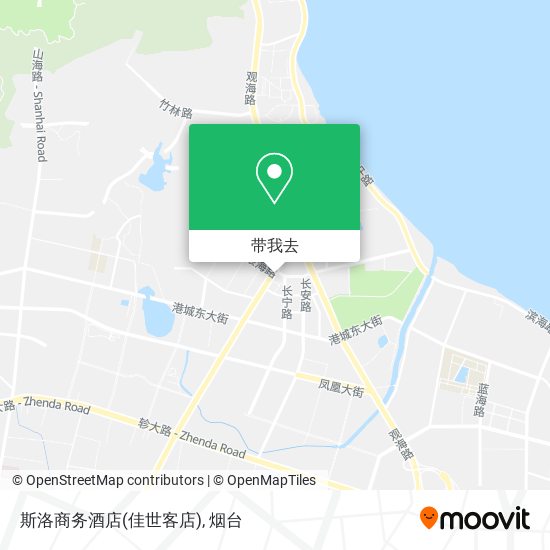 斯洛商务酒店(佳世客店)地图