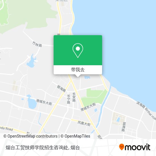 烟台工贸技师学院招生咨询处地图