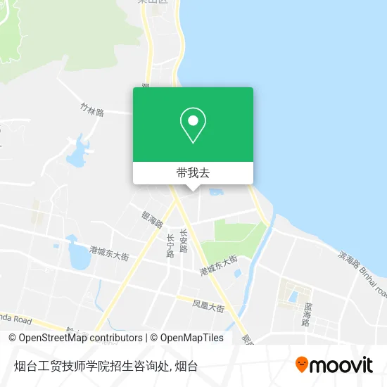 烟台工贸技师学院招生咨询处地图