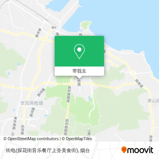 街电(探花街音乐餐厅上夼美食街)地图
