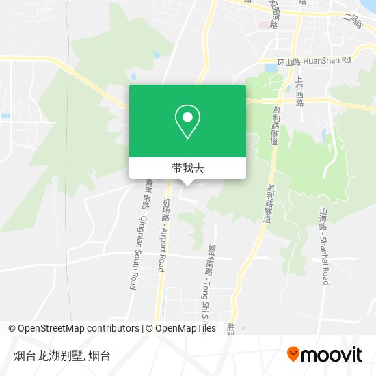 烟台龙湖别墅地图