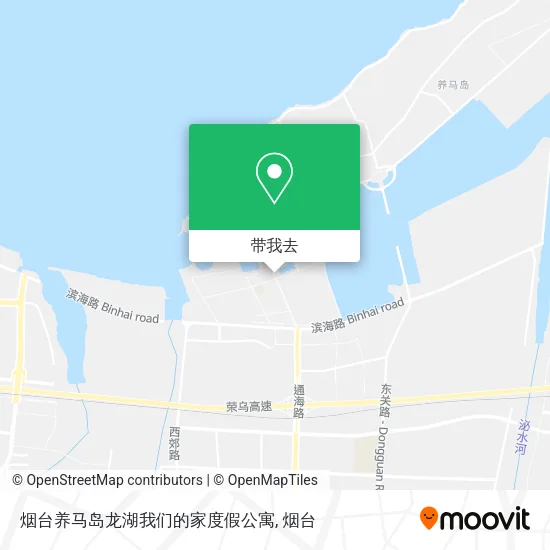 烟台养马岛龙湖我们的家度假公寓地图