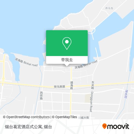 烟台葛宏酒店式公寓地图