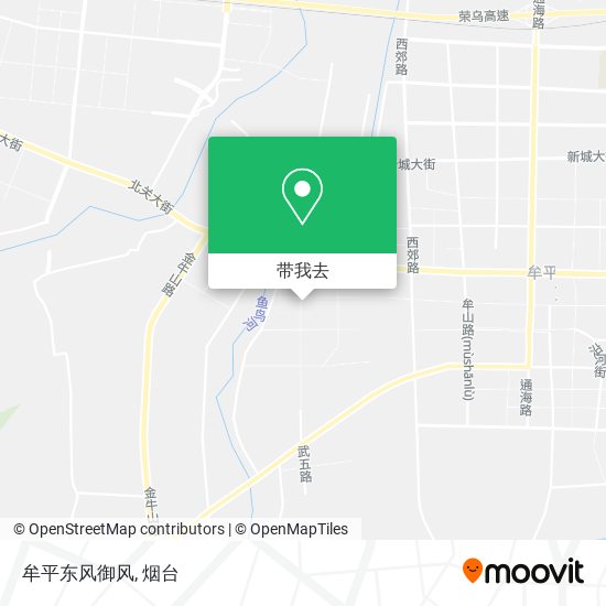 牟平东风御风地图