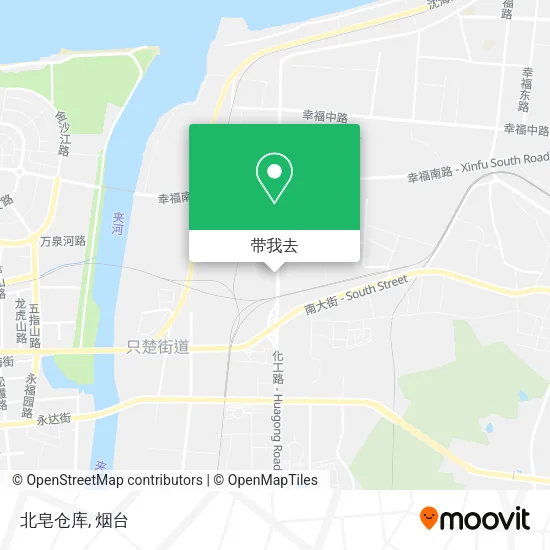 北皂仓库地图