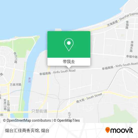 烟台汇佳商务宾馆地图