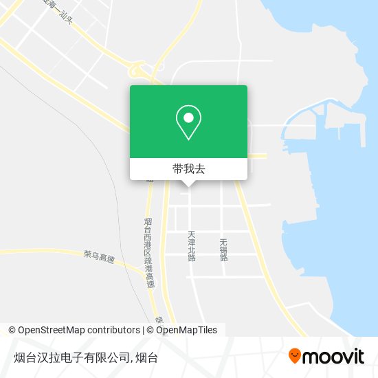 烟台汉拉电子有限公司地图
