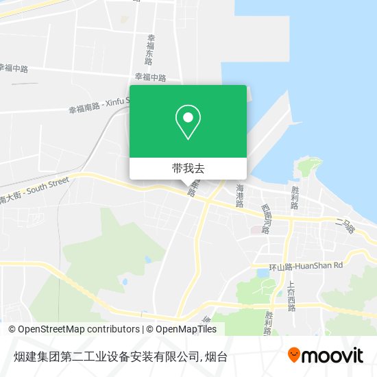 烟建集团第二工业设备安装有限公司地图