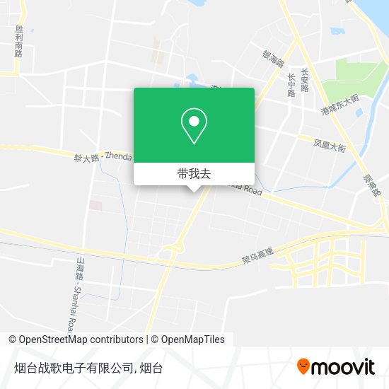 烟台战歌电子有限公司地图