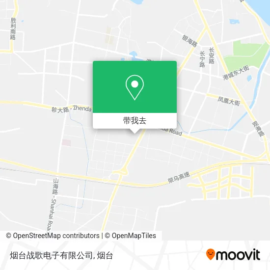 烟台战歌电子有限公司地图