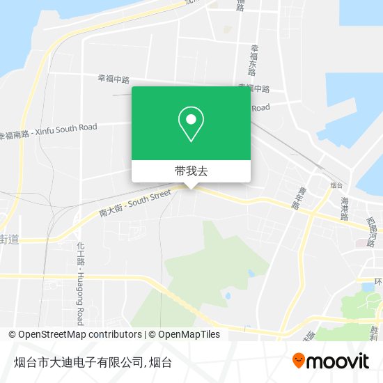 烟台市大迪电子有限公司地图