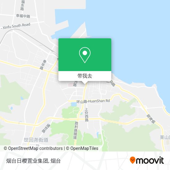 烟台日樱置业集团地图