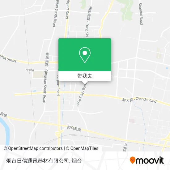 烟台日信通讯器材有限公司地图