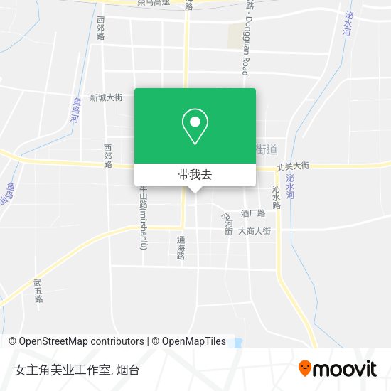 女主角美业工作室地图