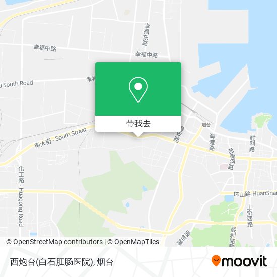 西炮台(白石肛肠医院)地图