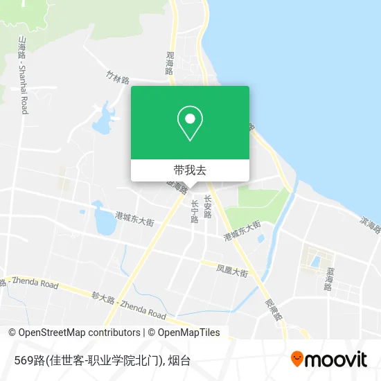 569路(佳世客-职业学院北门)地图