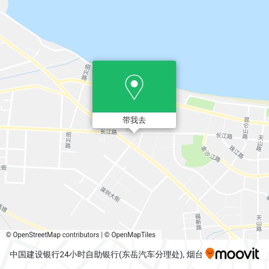 中国建设银行24小时自助银行(东岳汽车分理处)地图
