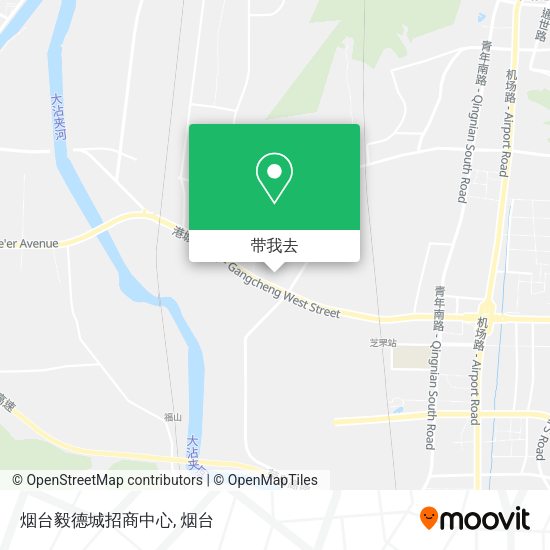 烟台毅德城招商中心地图