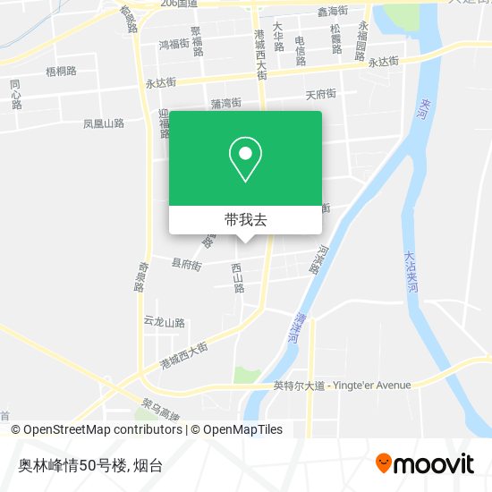 奥林峰情50号楼地图