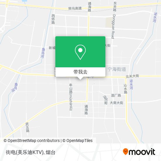 街电(美乐迪KTV)地图