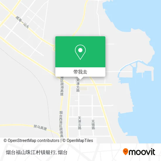 烟台福山珠江村镇银行地图