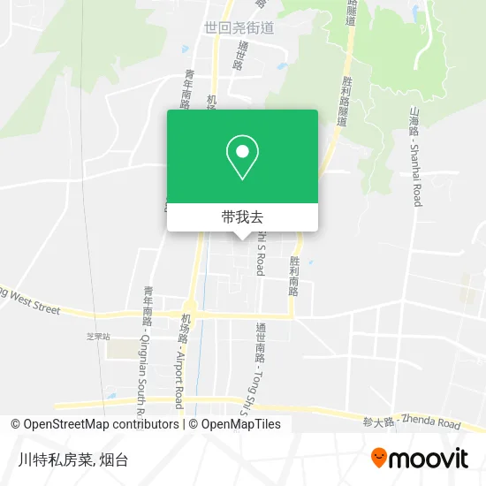 川特私房菜地图