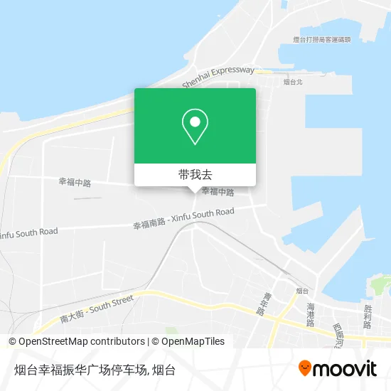 烟台幸福振华广场停车场地图