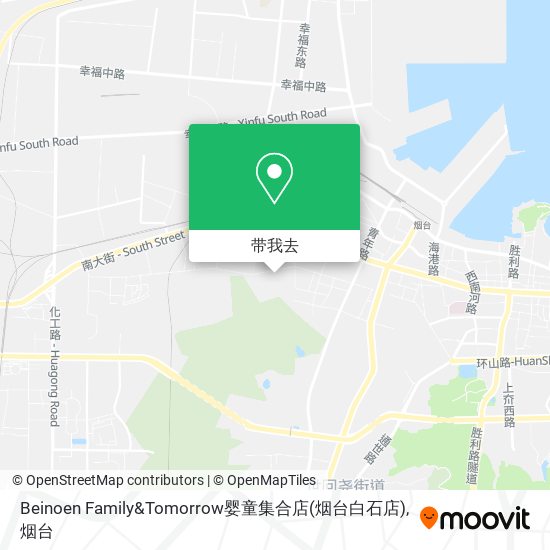 Beinoen Family&Tomorrow婴童集合店(烟台白石店)地图