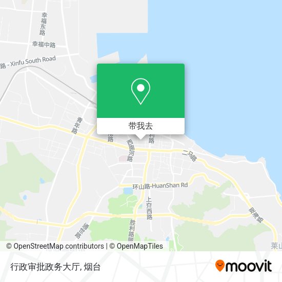 行政审批政务大厅地图