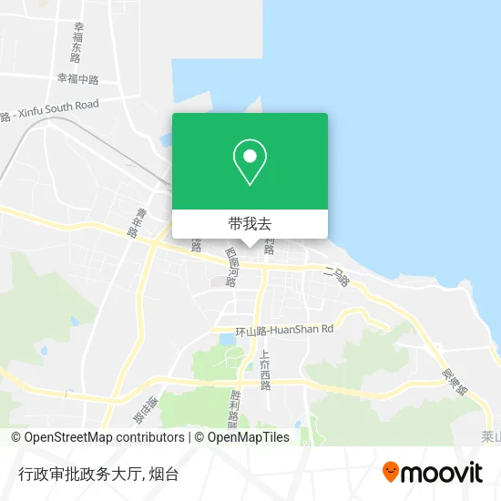 行政审批政务大厅地图