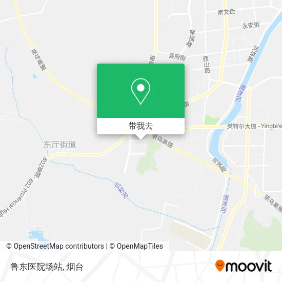 鲁东医院场站地图