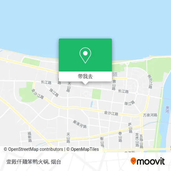 壹殿仟麺笨鸭火锅地图