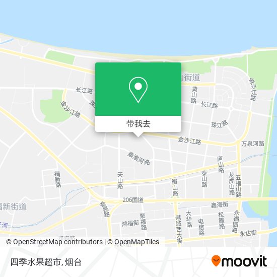 四季水果超市地图