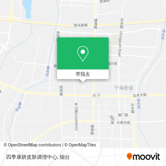 四季康妍皮肤调理中心地图