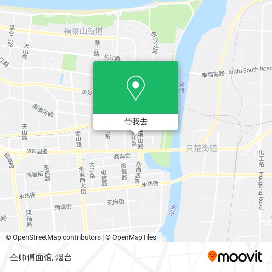 仝师傅面馆地图
