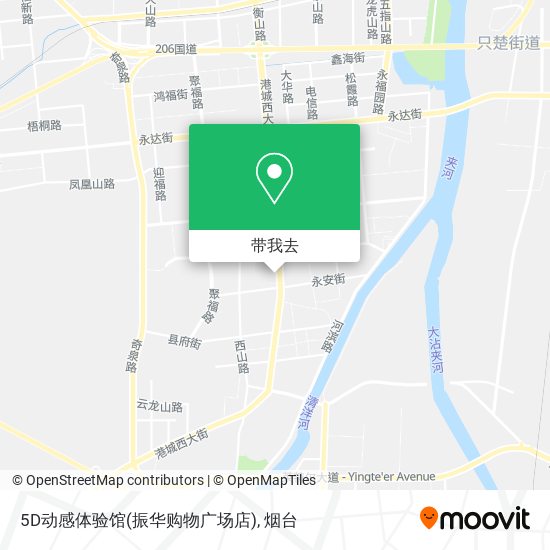 5D动感体验馆(振华购物广场店)地图