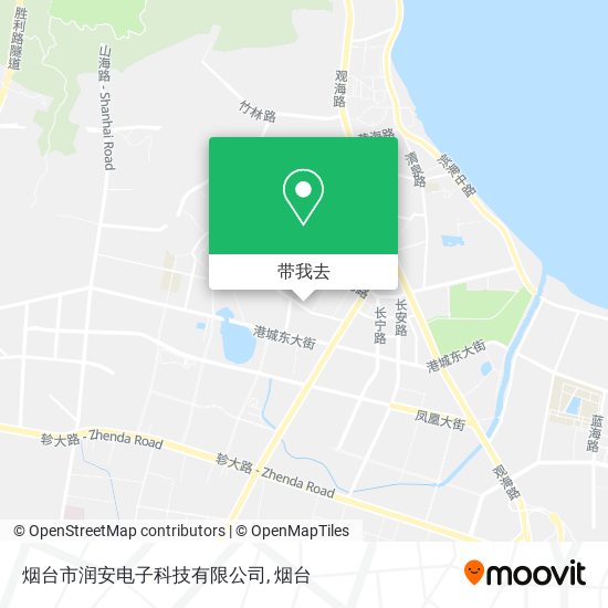 烟台市润安电子科技有限公司地图