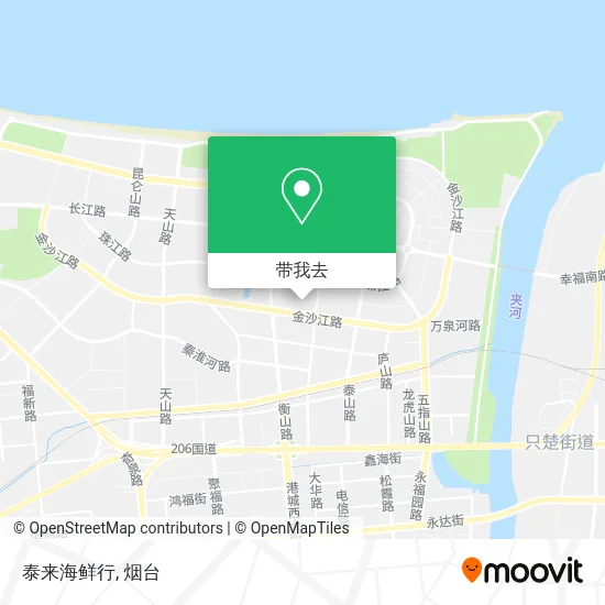 泰来海鲜行地图