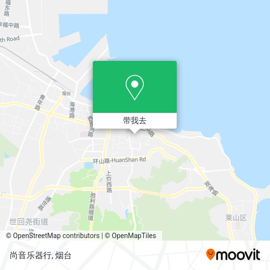 尚音乐器行地图