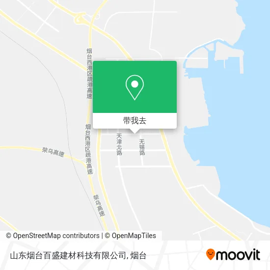 山东烟台百盛建材科技有限公司地图