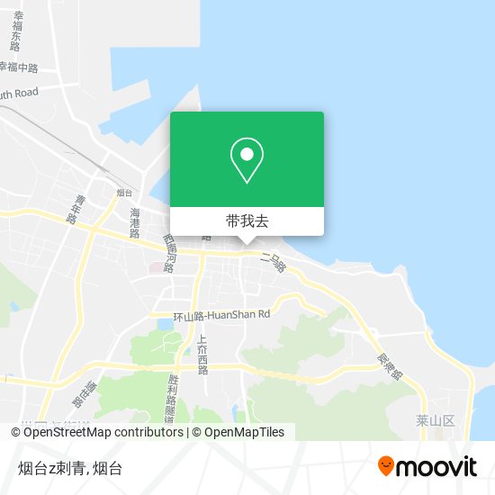 烟台z刺青地图