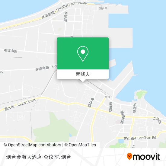 烟台金海大酒店-会议室地图