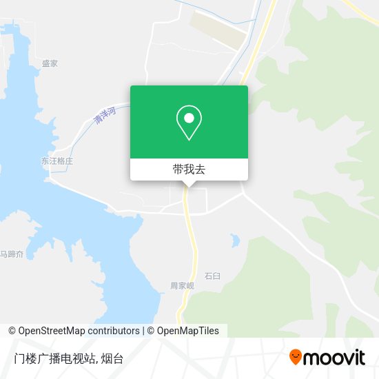门楼广播电视站地图