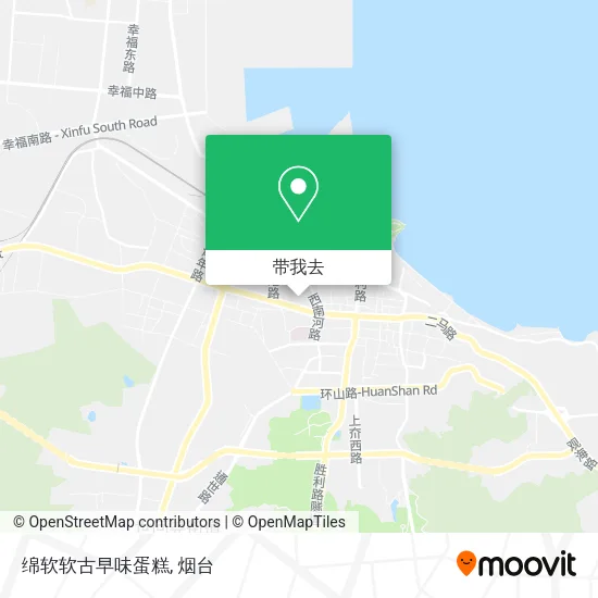 绵软软古早味蛋糕地图