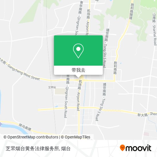 芝罘烟台黄务法律服务所地图