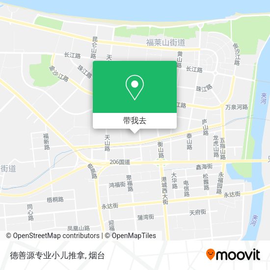 德善源专业小儿推拿地图